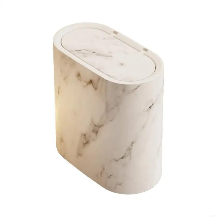 EcoHide Compact Trash Can with Hidden Lid Stornfield