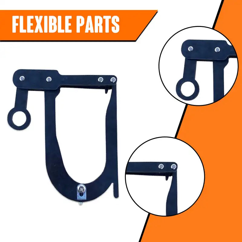 Compact Rope Threading Bracket Clamp | Stornfield