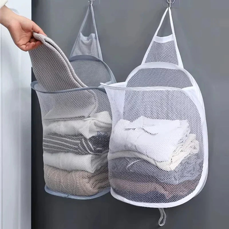FlexiStore Foldable Hanging Laundry Basket Stornfield