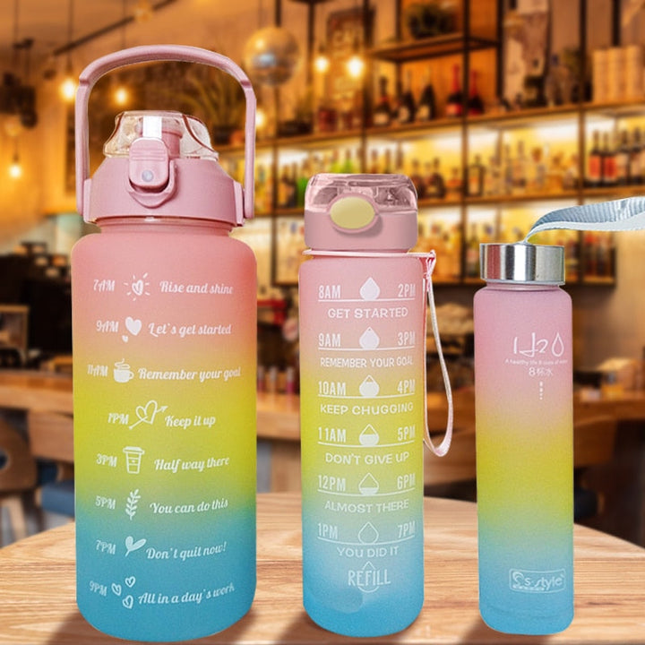 All Day Hydrate Time Marker Water Bottle | Stornfield