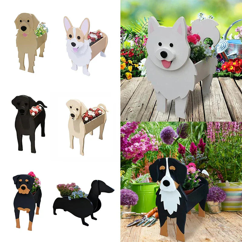 Stornfield | Flower Pot - Pawsome - Dog Plant Pot - Various Breeds