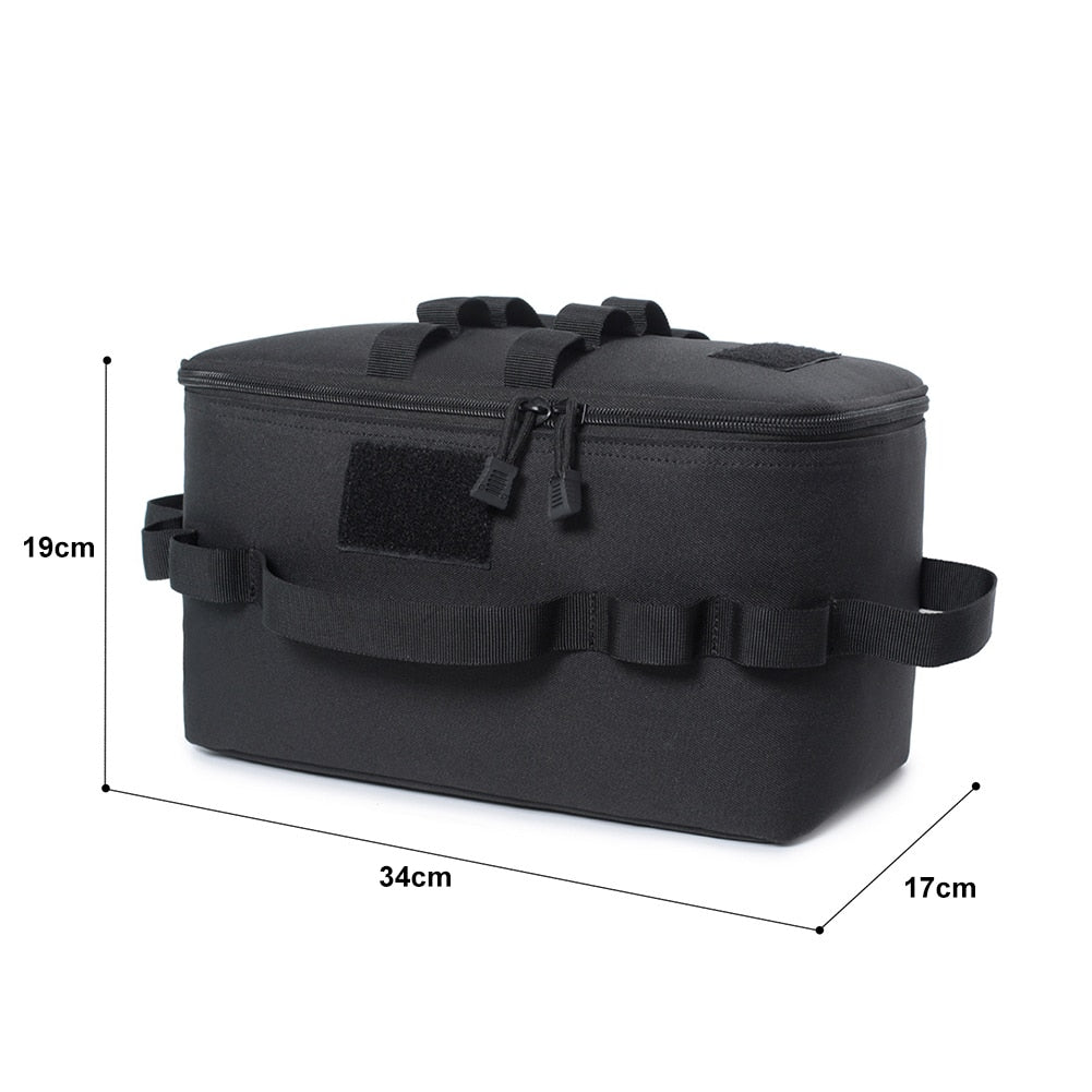 Multi-Compartment Outdoor Trail Camping Sleek Storage Bag | Stornfield