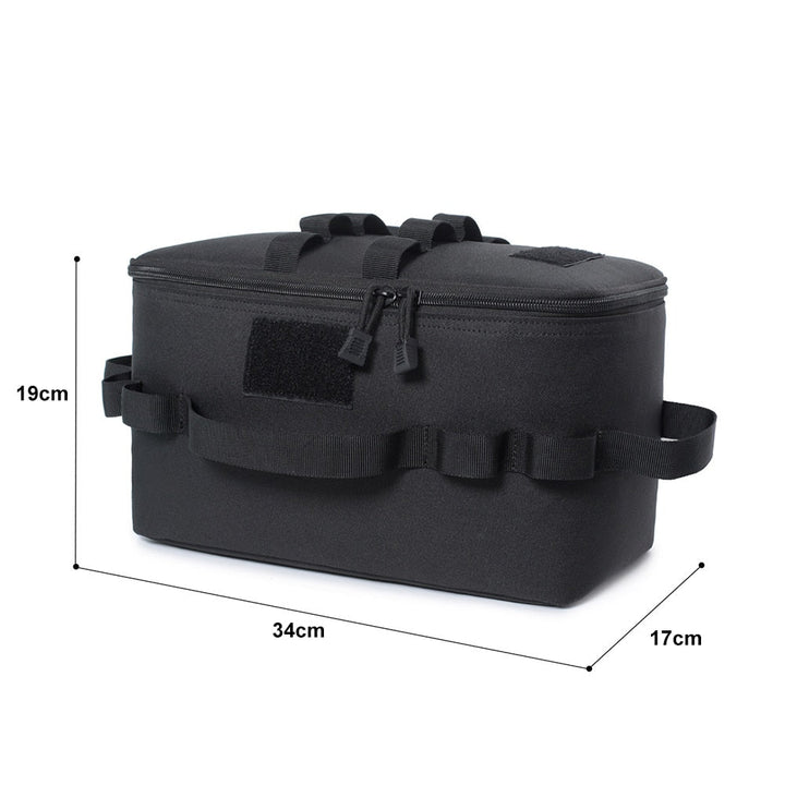 Multi-Compartment Outdoor Trail Camping Sleek Storage Bag | Stornfield