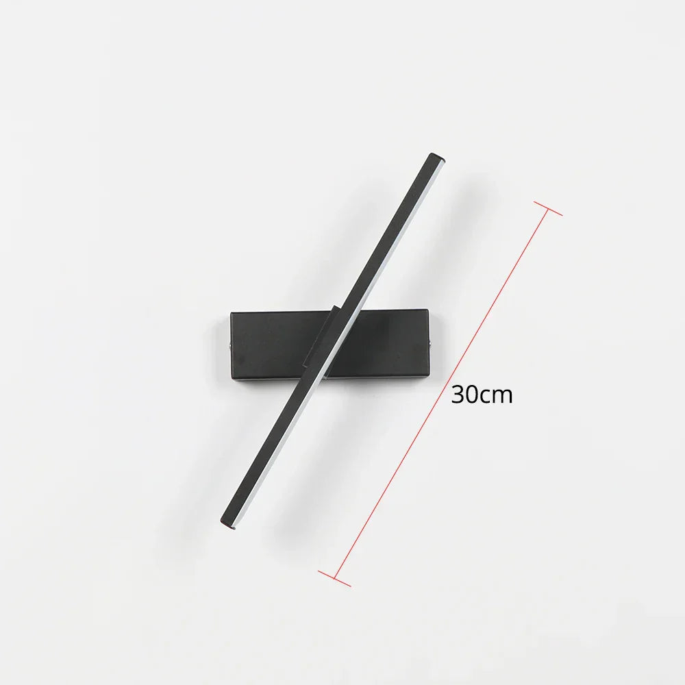 Stornfield | Modern Rotating Bedside Wall Lamp - Adjustable LED Wall Lamp Socket