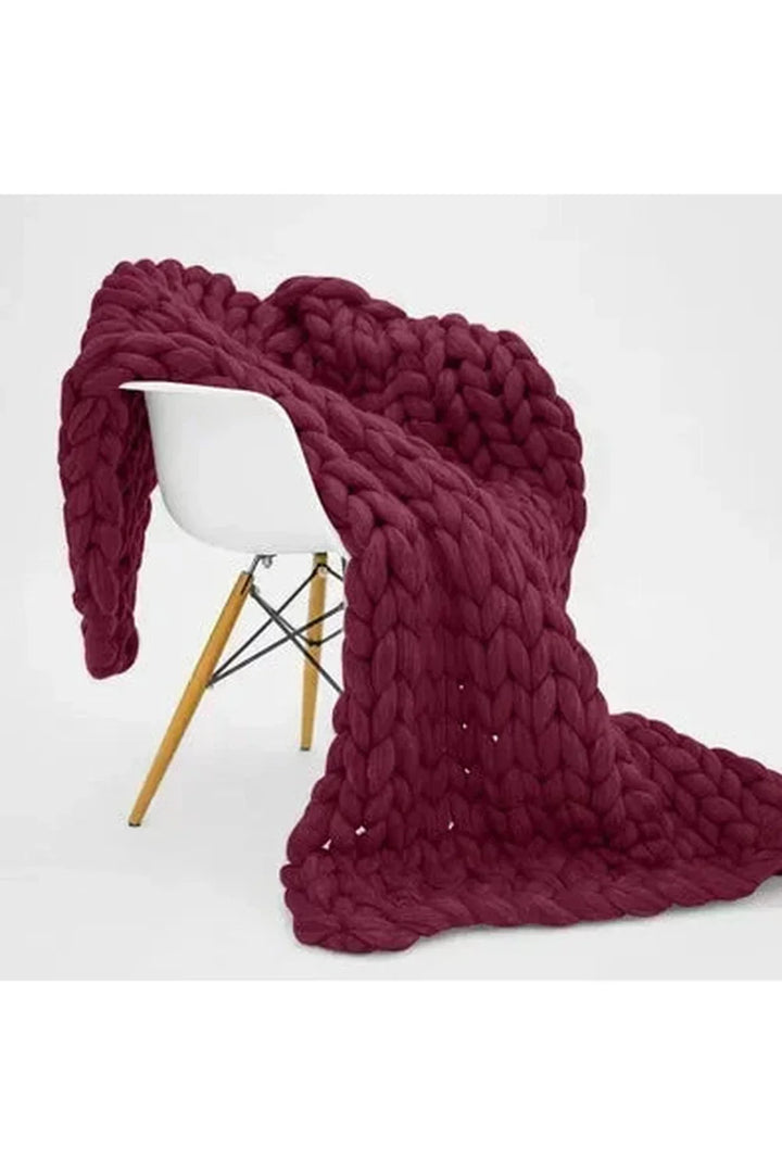 Stornfield | Thick Knitted and Cozy Blanket