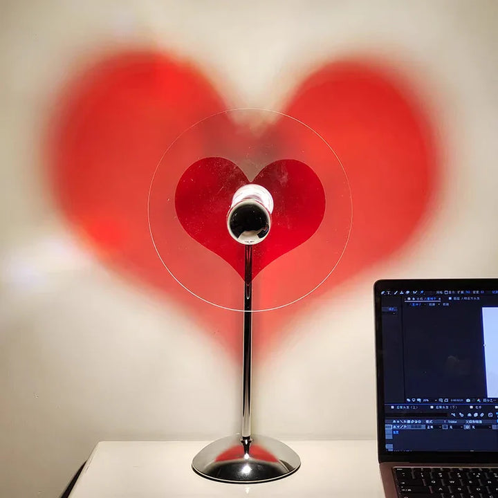Romantic LED projection lamp – mood light for a romantic atmosphere | Stornfield