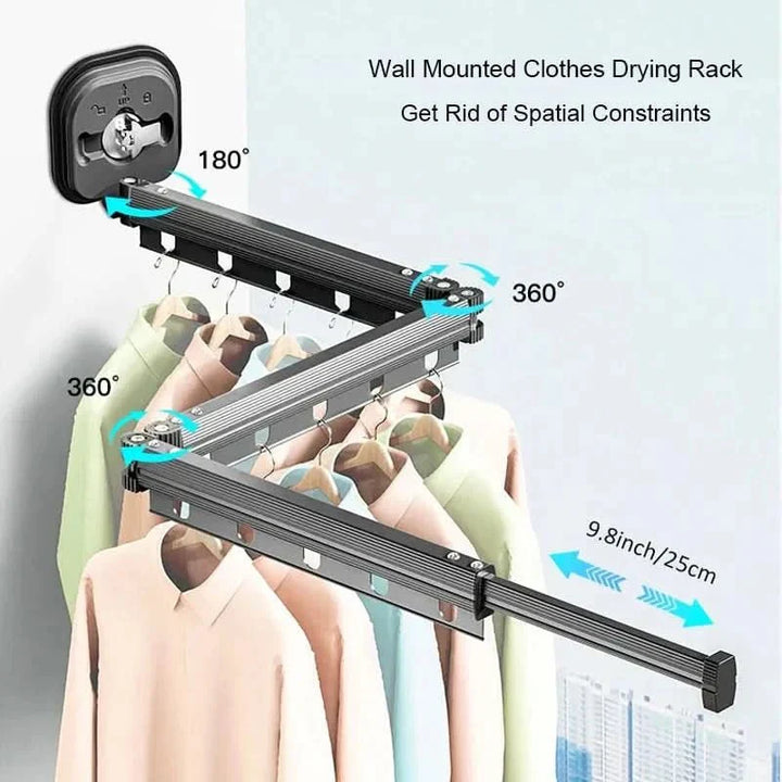Stornfield | mounted tumble dryer - Foldable & space-saving