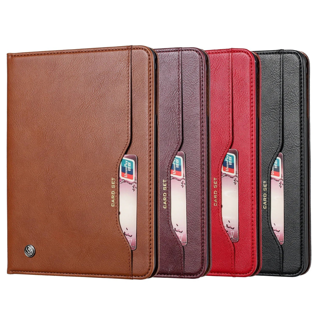 Stornfield | Leather Flip Case for iPad 9.7 (2017-2018), 10.2 (7th/8th Gen), Air 2/3/4, Pro 9.7/10.5/11 - Waterproof, Shockproof, Professional Tablet Case
