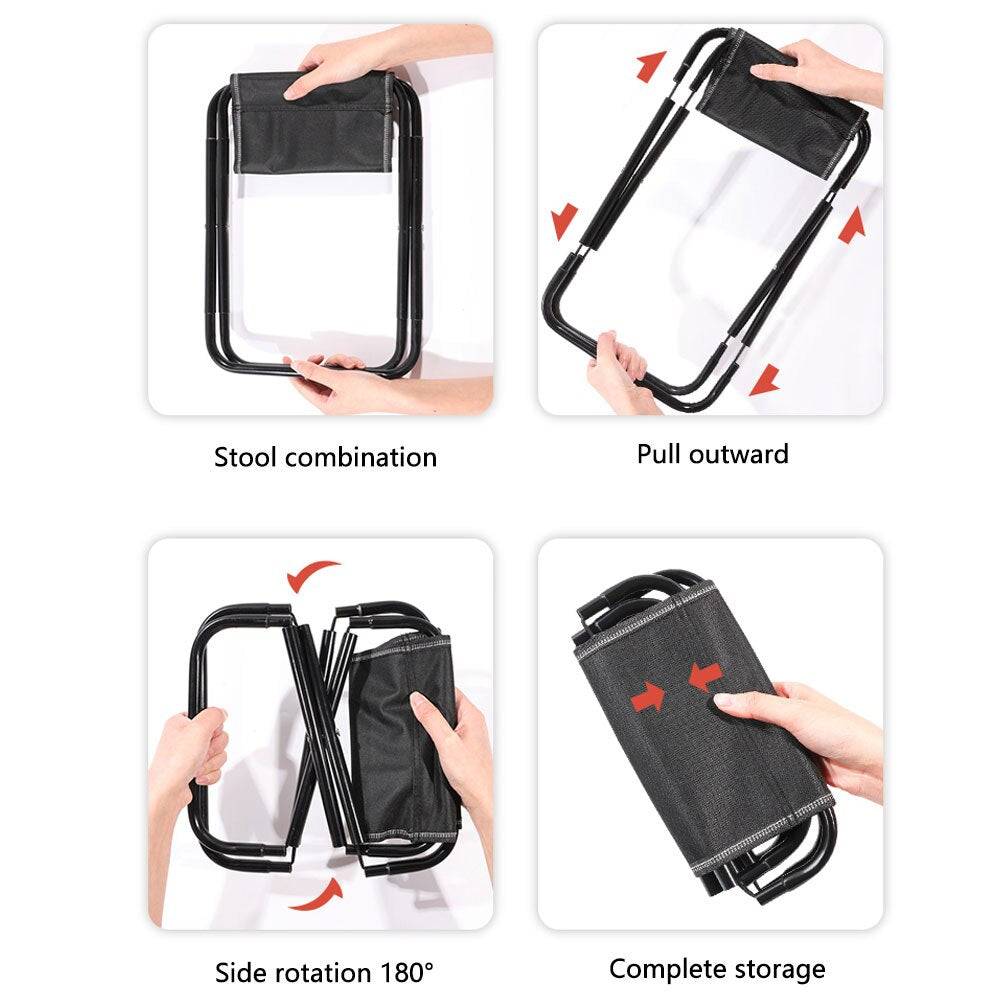 Foldable Smart Rest Mini Hiking Stool | Stornfield