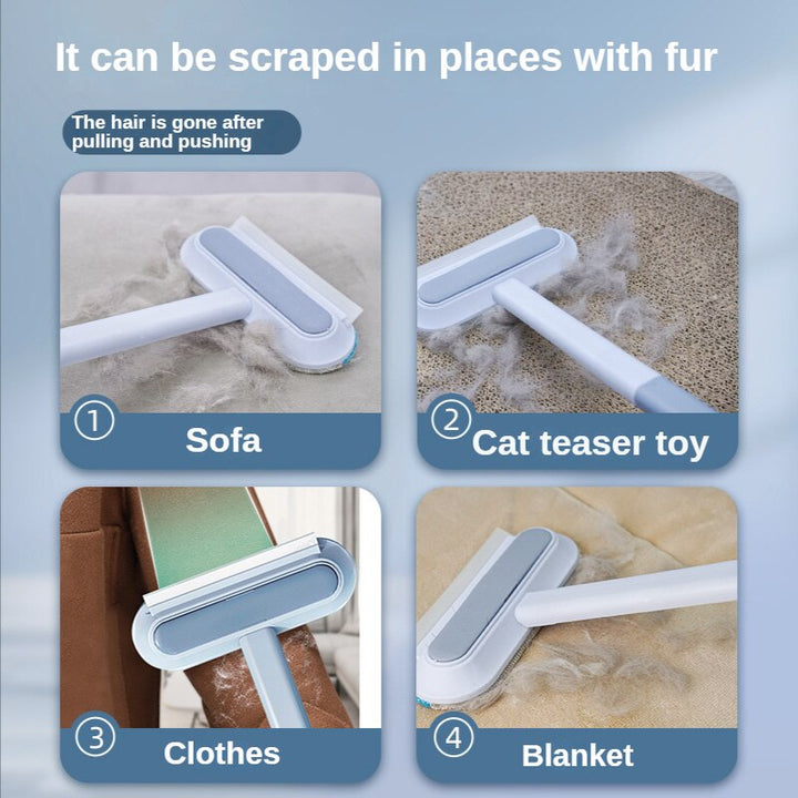 3in1 Pet Hair Lint Remover Window Cleaner Brush | Stornfield