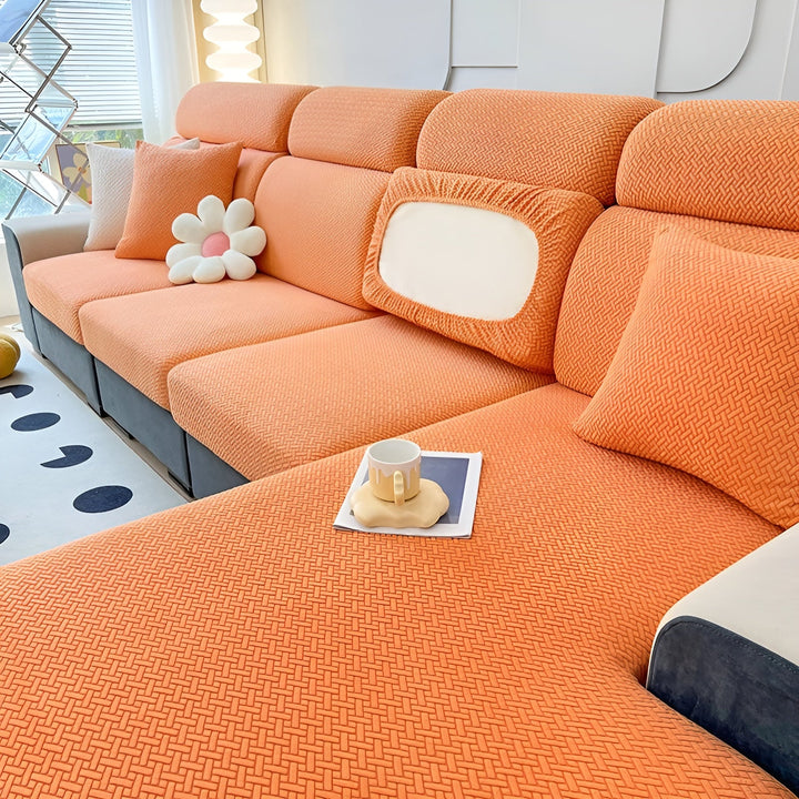 Elastic Sofa Cover – Water-Repellent and Tailored | Protective Cover Made from Stretch Fabric | Stornfield