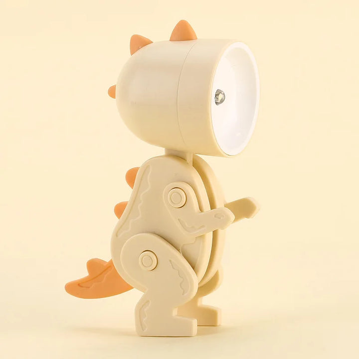 Stornfield | Cute LED Night Light - Mini Dog, Deer, Dinosaur Foldable Table Lamp for Children's Bedroom