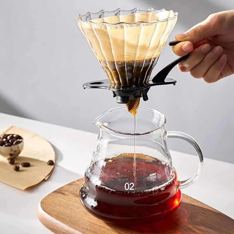 Stornfield | GIANXI Coffee Machine with Gooseneck Spout and Lid, French Press Coffee Maker, Water Kettle, Long Opening, Coffee Accessories