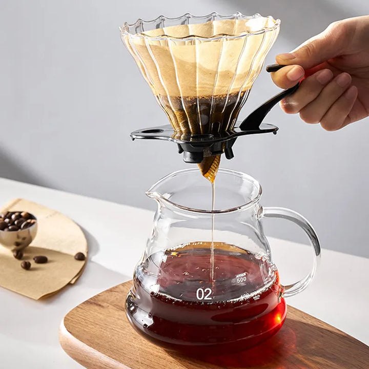 Stornfield | GIANXI Coffee Machine with Gooseneck Spout and Lid, French Press Coffee Maker, Water Kettle, Long Opening, Coffee Accessories