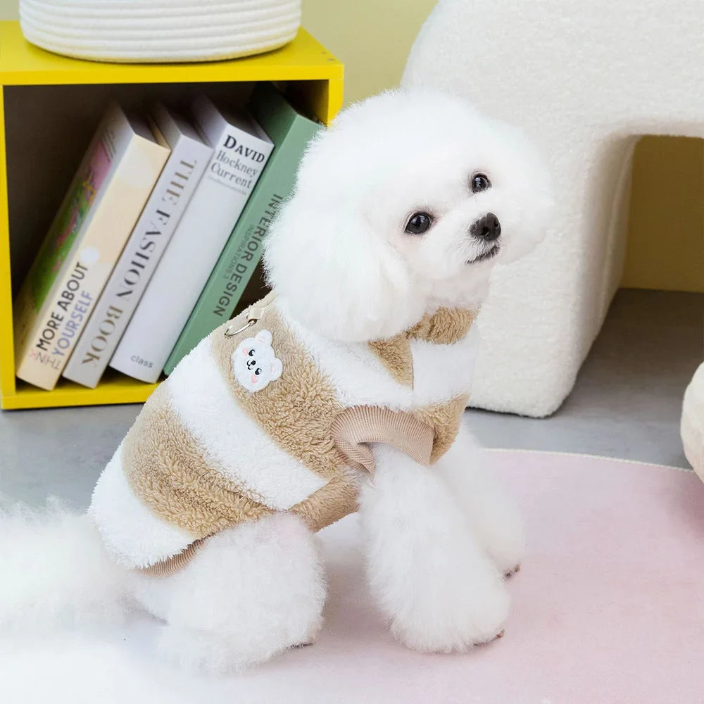 Warmer fleece dog sweater for small dogs Stornfield
