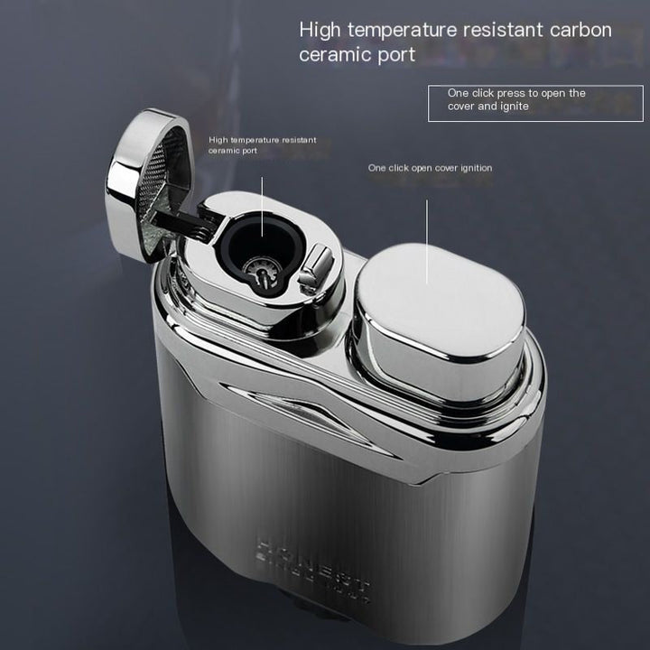 Elite Windproof Business Gas Lighter | Stornfield