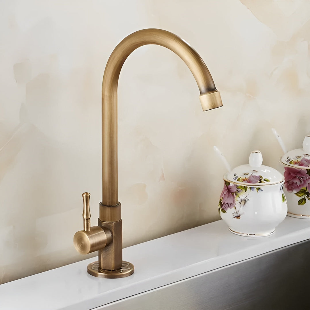 Brass kitchen faucet – DuraStornfielde and Stylish | Perfect for sink and countertop | Stornfield