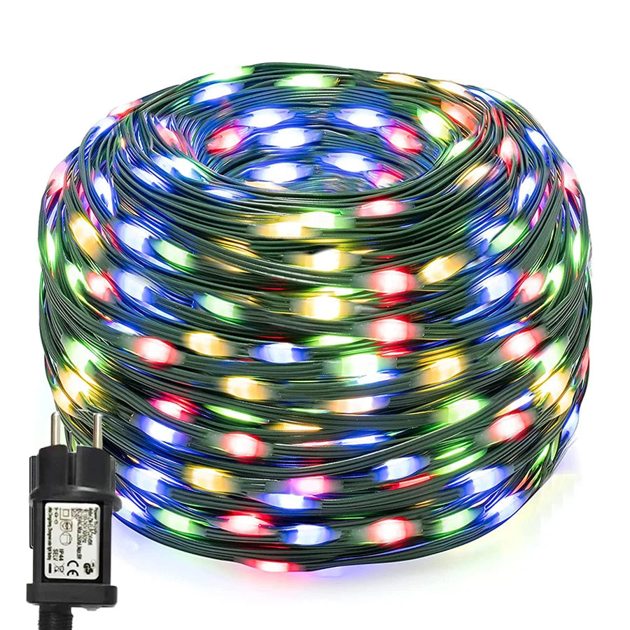 VerdeLicht Waterproof LED Light Chain – Outdoor Lighting for Garden and Terrace | Stornfield