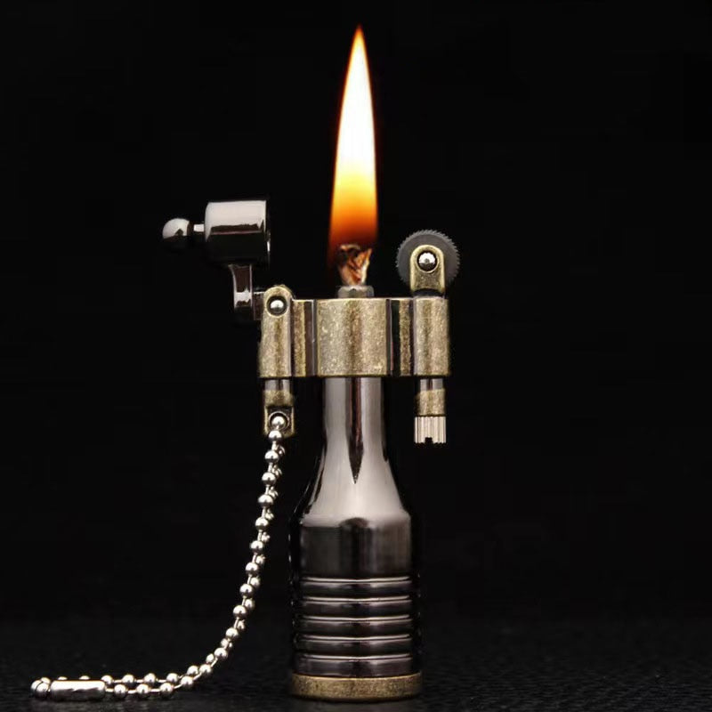 Jet Power Retro Metal Keychain Lighter | Stornfield
