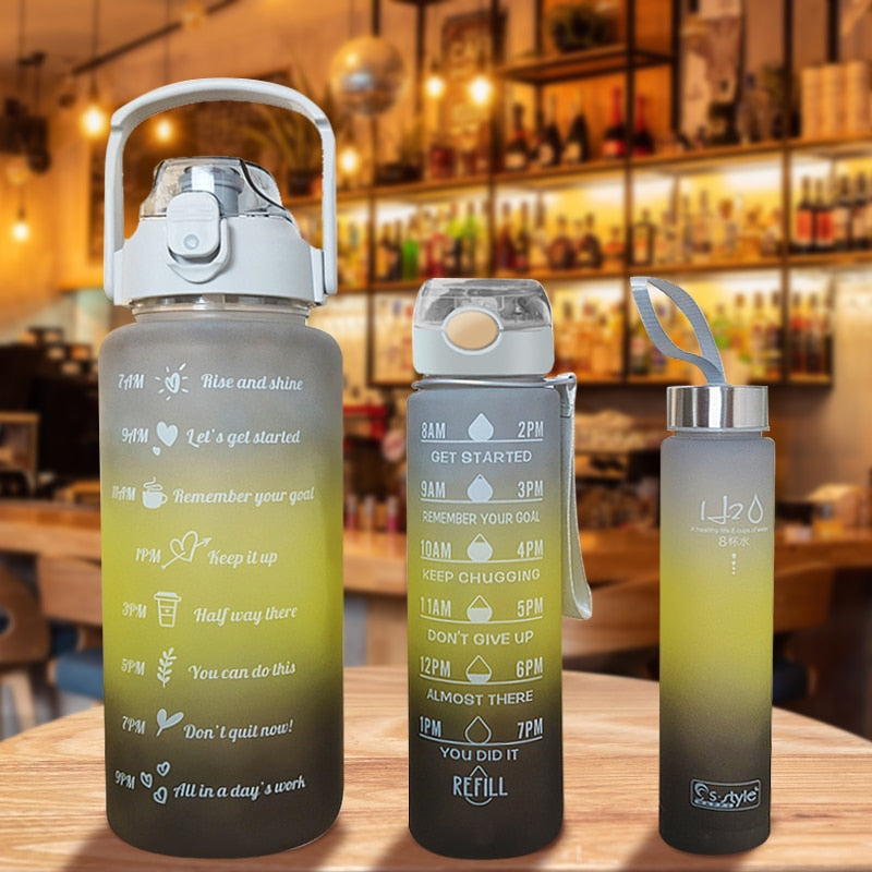 All Day Hydrate Time Marker Water Bottle | Stornfield