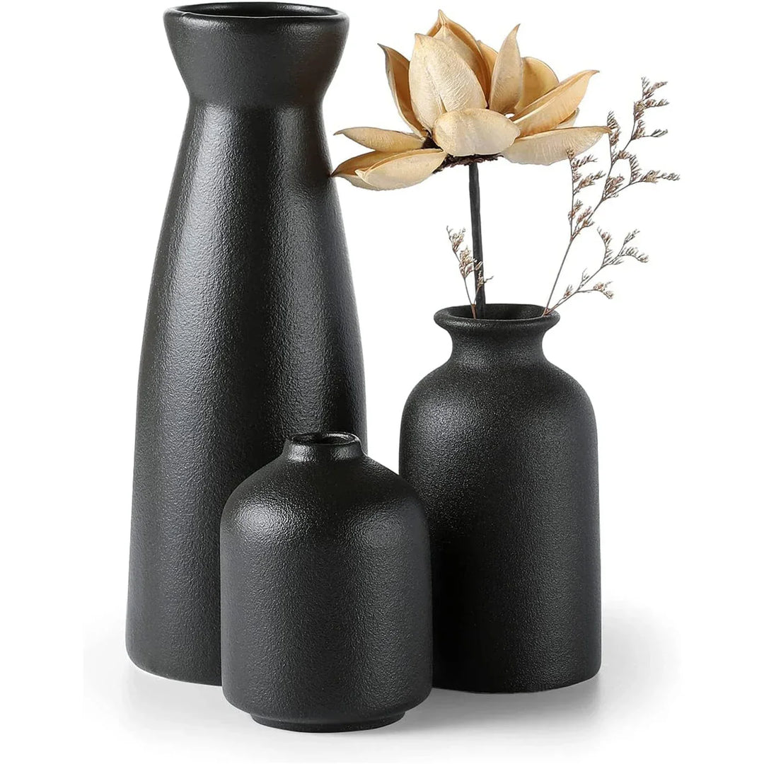 Aardstijl Ceramic Vase Set of 3 for Modern Boho Interiors | Stornfield
