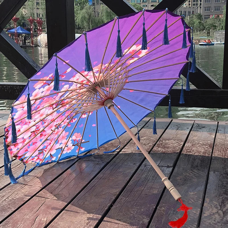 Bamboo Handmade Vintage Paper Umbrella | Stornfield