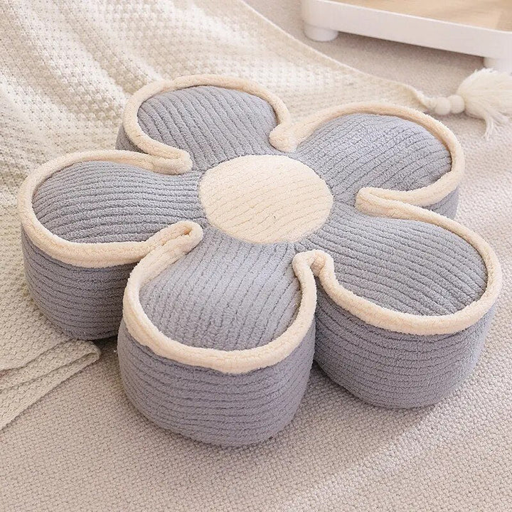 Pastel Plush Flower Cushion | Stornfield