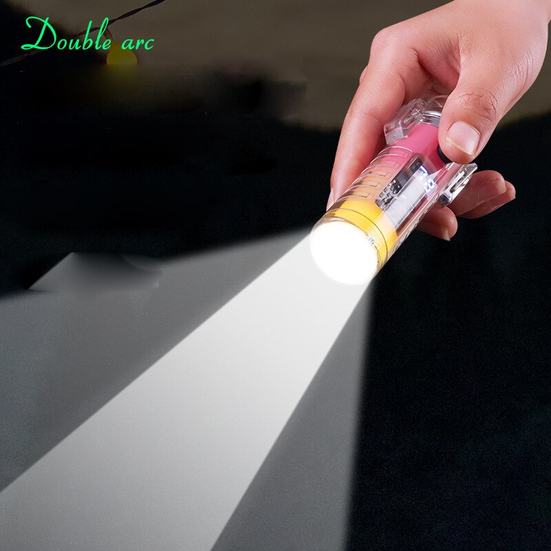 Windproof Double Arc Transparent Flashlight Lighter | Stornfield