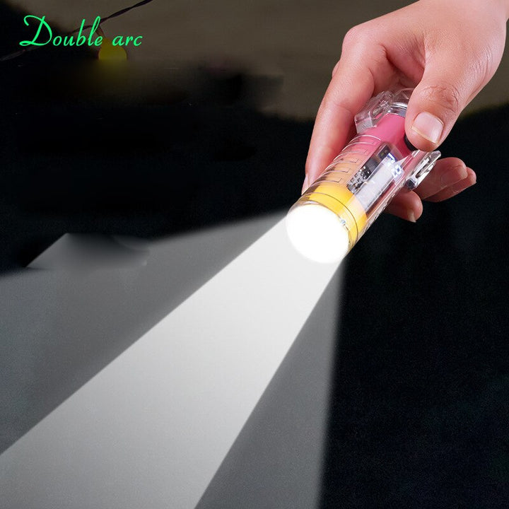 Windproof Double Arc Transparent Flashlight Lighter | Stornfield