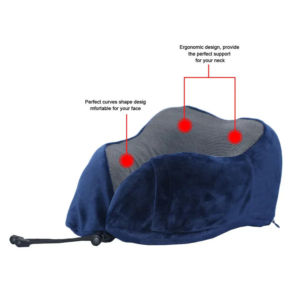 Stornfield | U-shaped Memory Foam Travel Pillow for Sleeping and Traveling