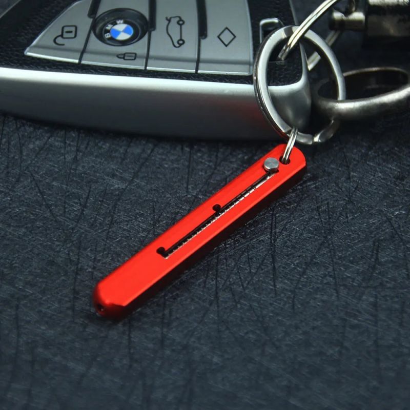 Compact Titanium Outdoor Defense Tool Keychain | Stornfield