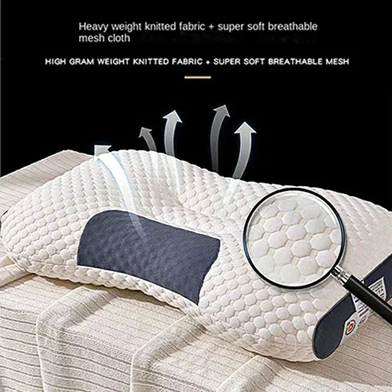 Stornfield | Orthopedic Neck Pillow with Reverse Traction for One Patient, 48 x 74 cm
