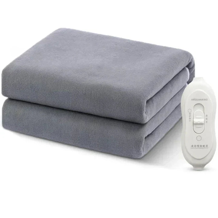 Electric heating blanket with thermostat control 220V - Intelligent temperature control for even heat and comfort on cold days | Stornfield