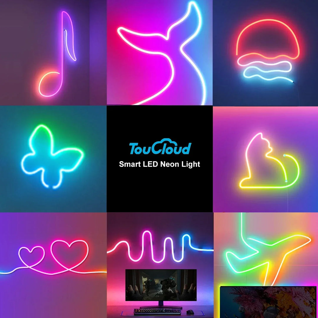 LED RGB Strip - Neon Ambient - Music Synchronization - USB - TV and Bedroom Decoration | Stornfield