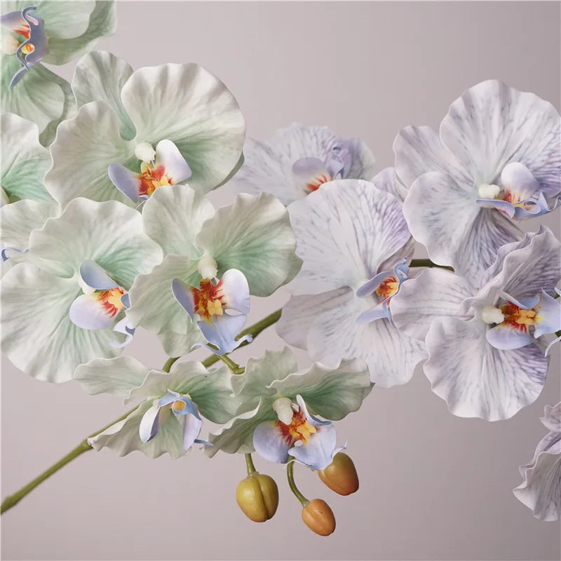 9-headed artificial Phalaenopsis orchid