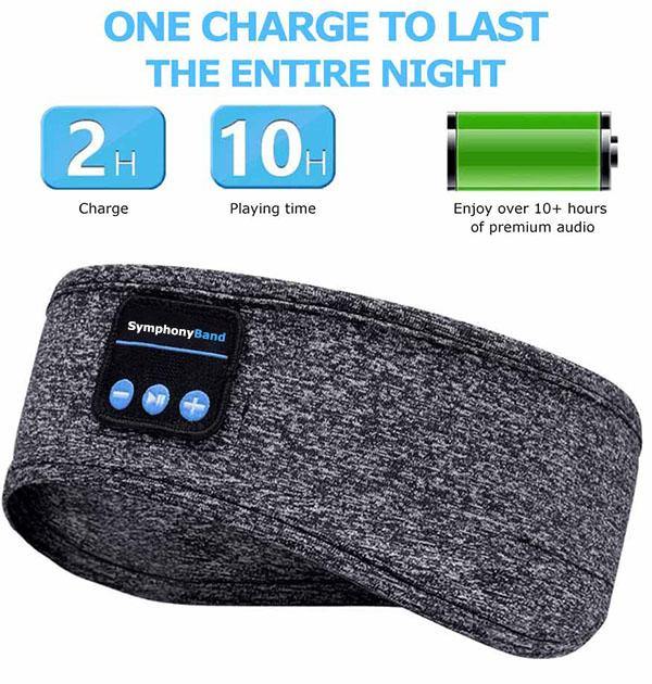 SymphonyBand Sleep Band with Wireless Headphones – Comfortable Sleeping & Relaxing | Stornfield