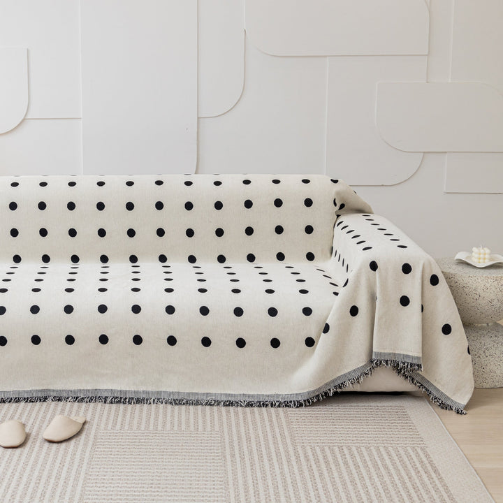 Black Boba Reversible Comfort Sofa  Cover - Modern, Stylish & Durable Sofa Protection | Stornfield