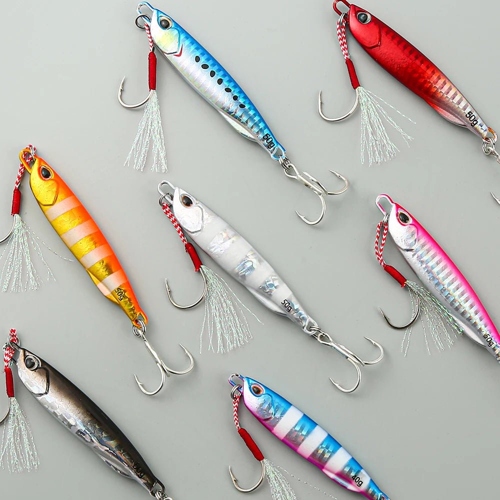 Jig blade metal jig spoon for sea bass | Stornfield
