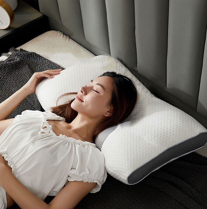 Stornfield | Hybrid Pillow for Back and Side Sleepers – Neck and Shoulder Support Pillow