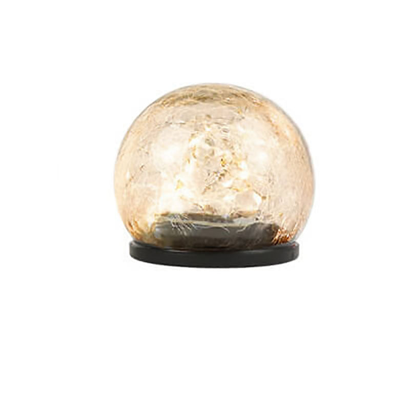 Solar Modern Minimalist Glass Floor Decoration LED Outdoor Landscape Light | Stornfield
