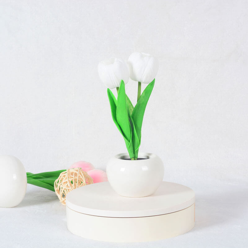 Stornfield | LED Table Lamp Night Tulip Peony Creative Modern Simulation