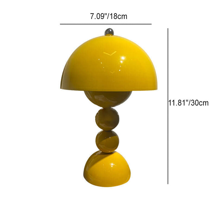 Stornfield | Modern Luxury Green Ceramic Pumpkin Shaped 1-Light Table Lamp – Ideal for Bedroom/Living Room/Lounge/Office