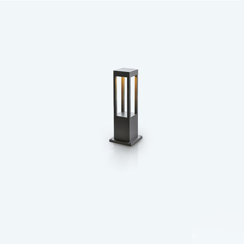 Modern Minimalist Waterproof Cylinder Square Aluminum LED Landscape Light For Garden | Stornfield
