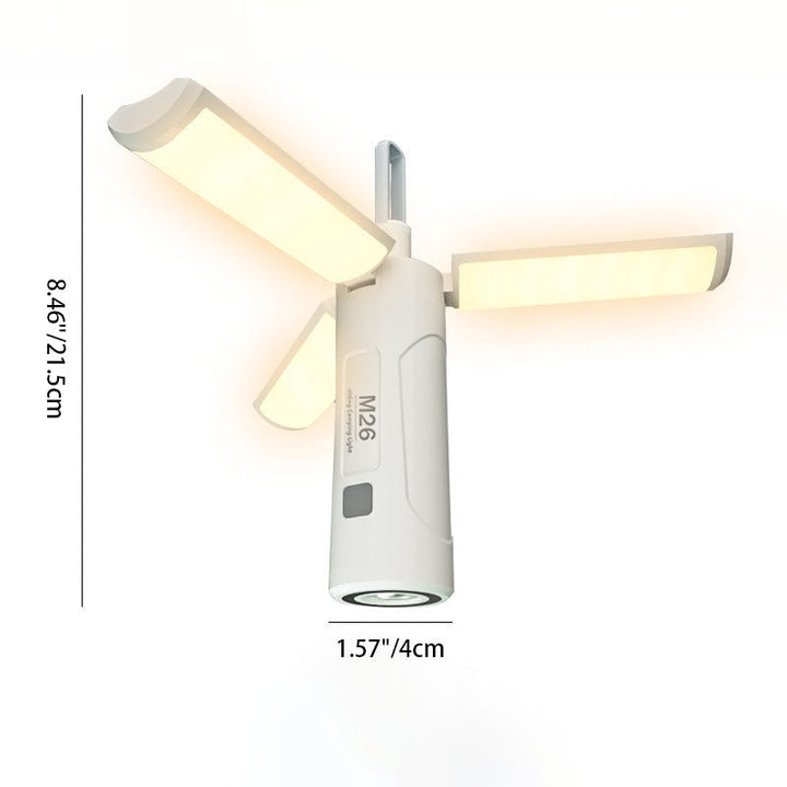Contemporary Creative Solar Handheld Cylindrical Iron Acrylic LED Outdoor Light For Outdoor Patio | Stornfield