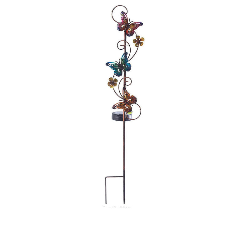 Powered Garden Lantern – Artistic Metal Design for Atmospheric Outdoor Lighting Stornfield