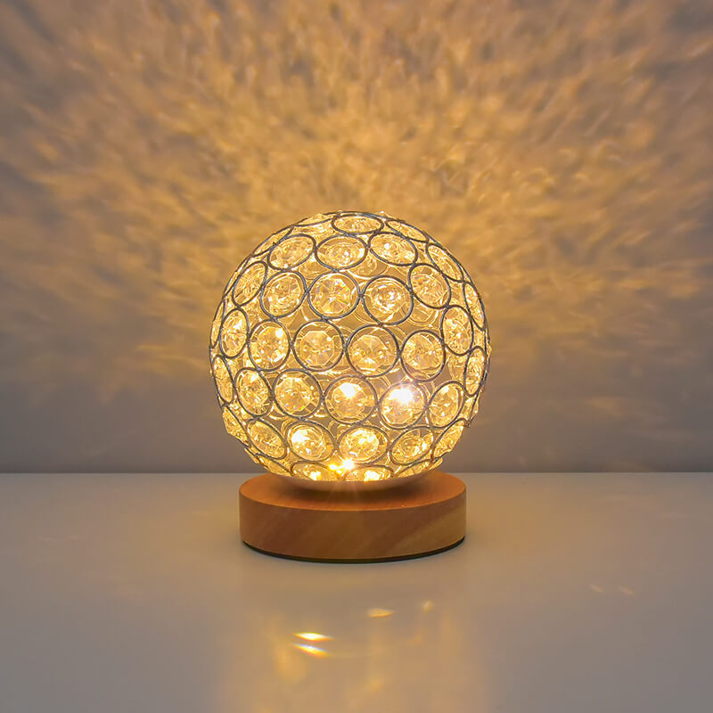 Stornfield | Modern Minimalist USB Rechargeable Round LED Table Lamp