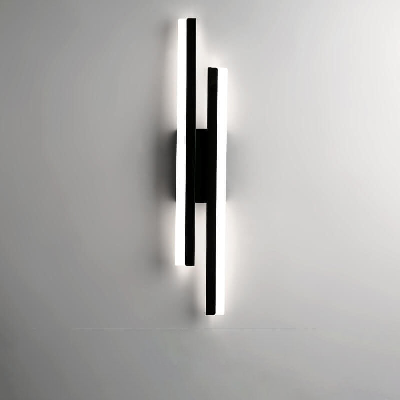 Stornfield | LuxLine Modern LED Wall Light | Minimalist Design | Iron & Acrylic | Dimmable Light