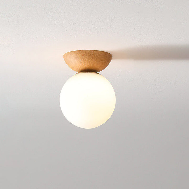 Stornfield | LogLight | Japanese Ceiling Light with Adjustable Brightness