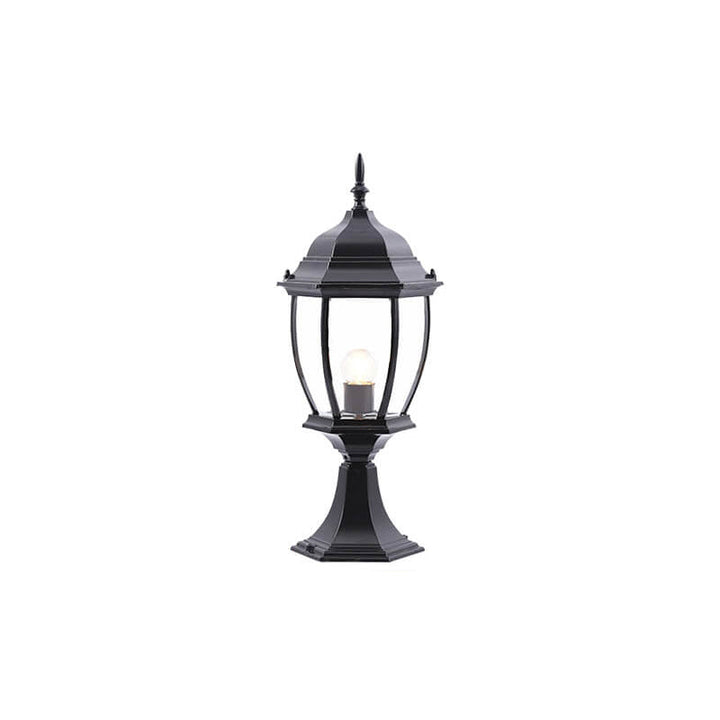 Outdoor Solar Waterproof Aluminum Glass 1-Light Lawn Landscape Light | Stornfield