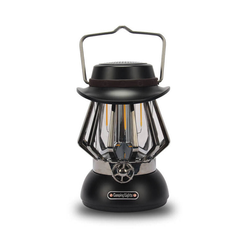 Modern Handheld Metal Texture Camping LED Outdoor Light | Stornfield